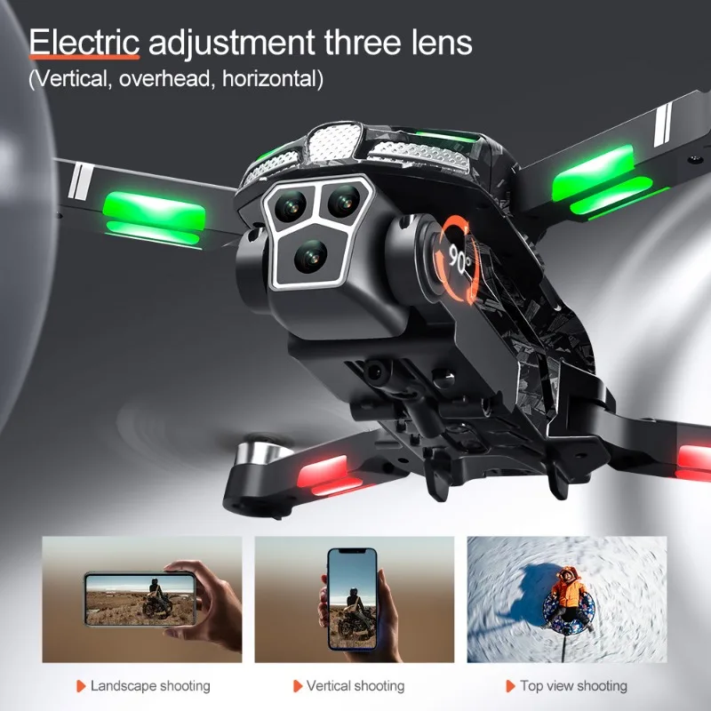 새로운 V186 프로 드론 전문 브러시리스 모터 8K  - Drone Gimbal 2 Axis 리뷰 및 가격