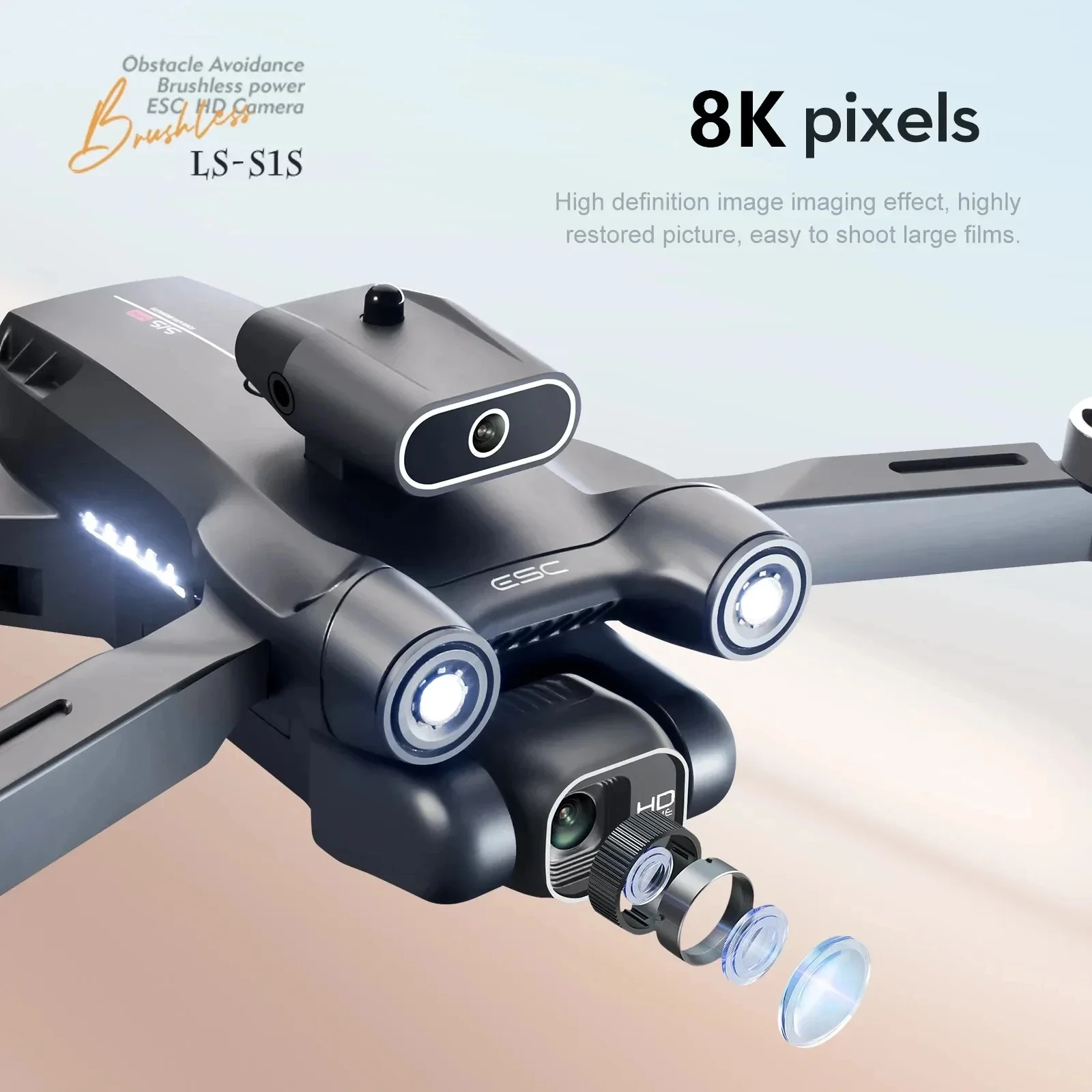 전문 브러시리스 모터 드론 카메라, 장애물 회피 HD  - Drone Gimbal Brushless 리뷰 및 가격