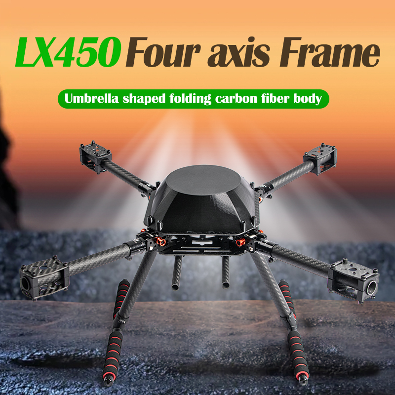 LX450 450mm 풀 카본 파이버 쿼드콥터 프레임  - Drone Gimbal For Mirrorless 리뷰 및 가격