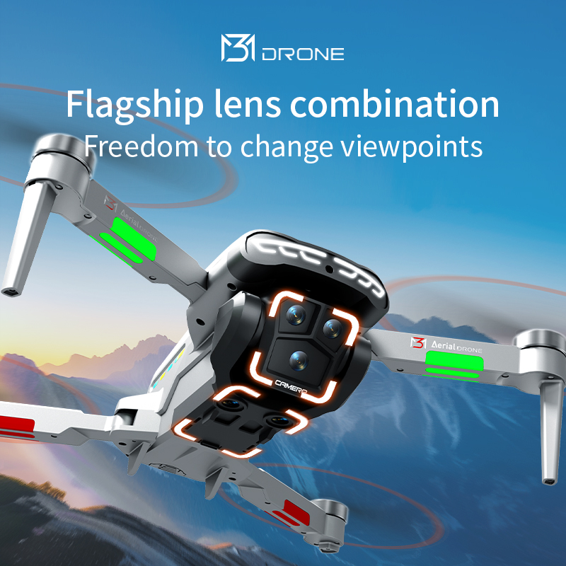 M3 전문 드론 4K HD 항공 사진 4.3 인치 화면 - Drone Gimbal Brushless 리뷰 및 가격