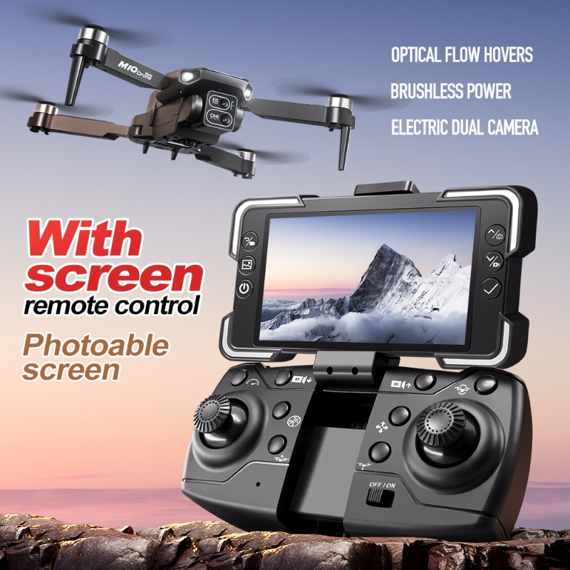 M10 카메라 드론 리모컨(스크린 포함) 듀얼 카메라  - Drone Gimbal Brushless 리뷰 및 가격